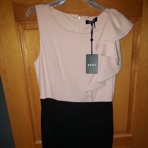 Pretty black and pink dress